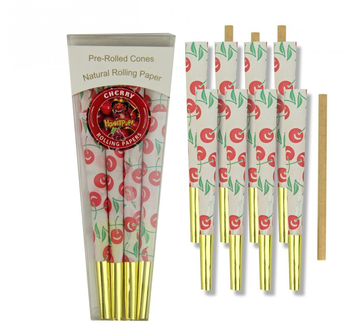 Конусы Honey Puff KS Cherry 8шт - Бренд Honey Puff - Магазин ТОПовых приборов и аксессуаров для  курения  bongstore.ru